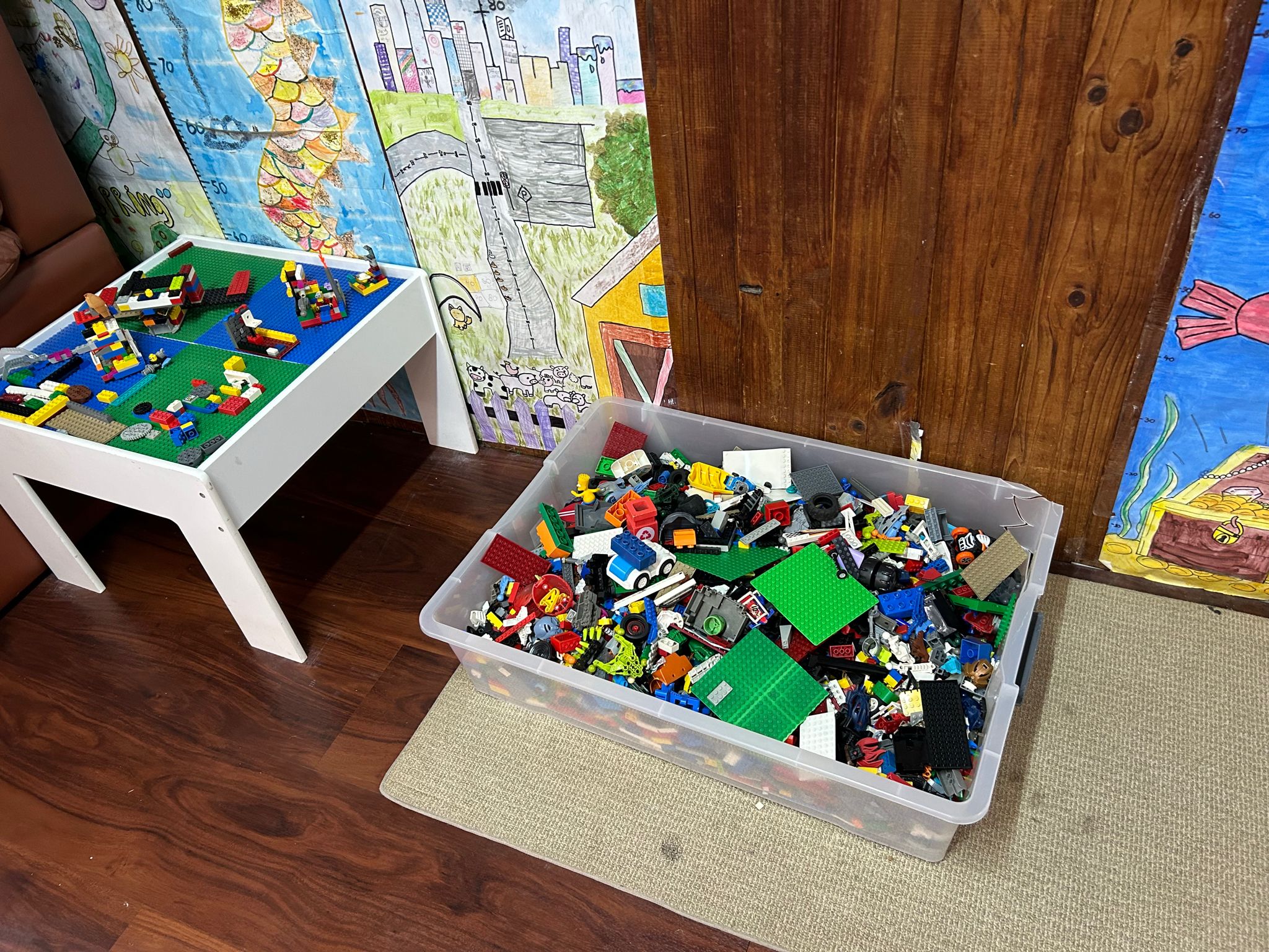 The rumpus showing the Lego area