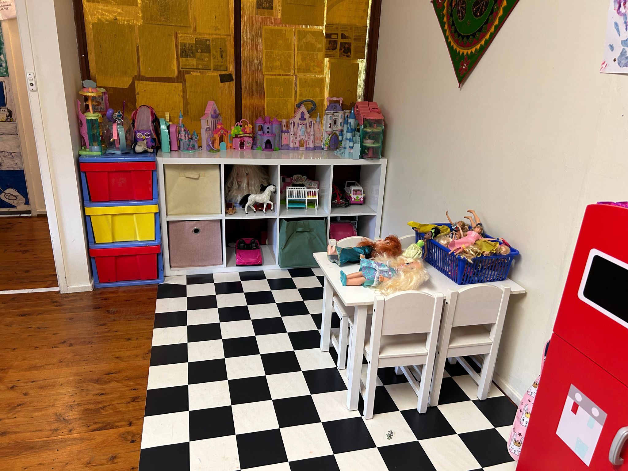 The front room showing more toys