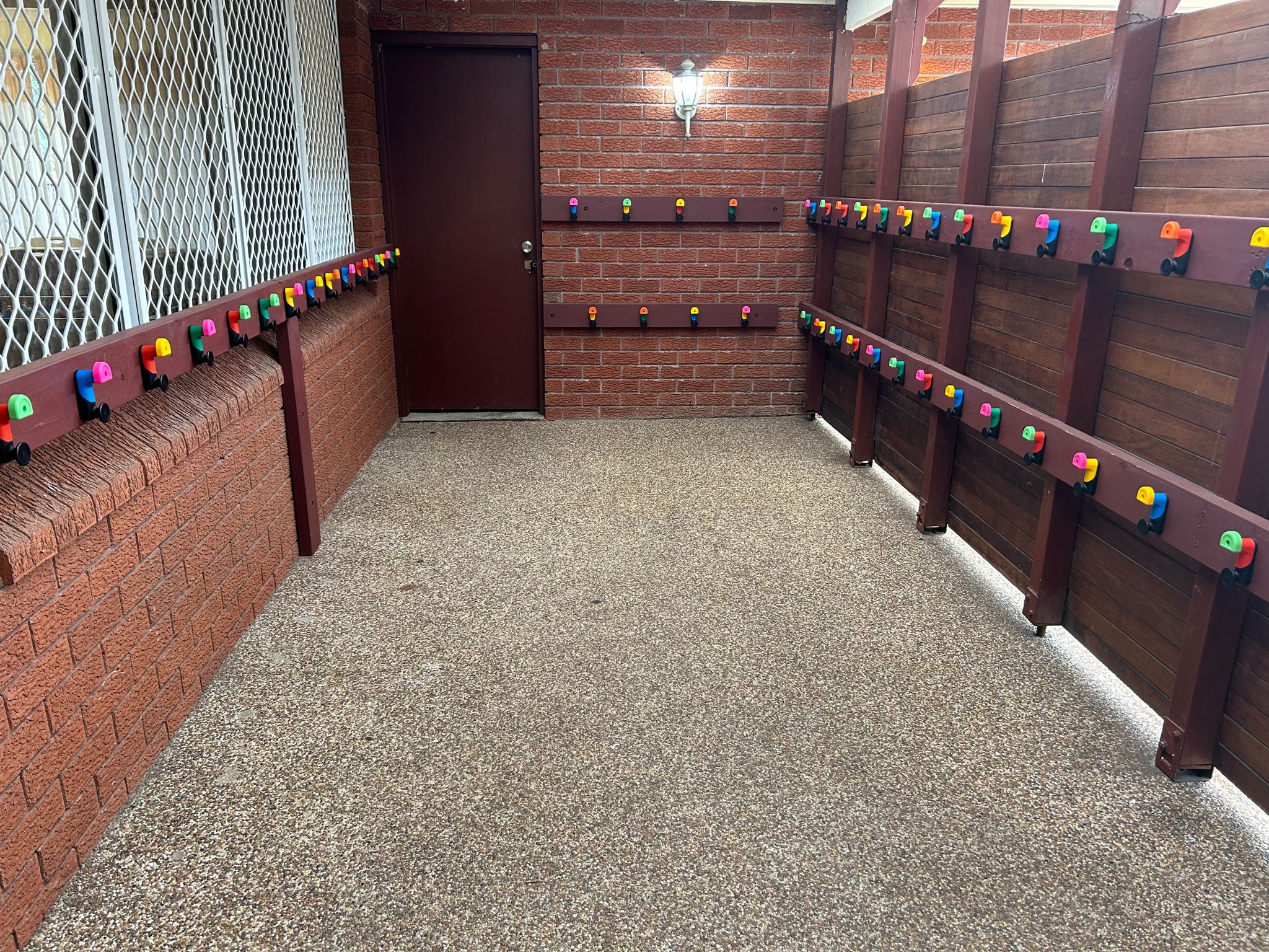 The bag area